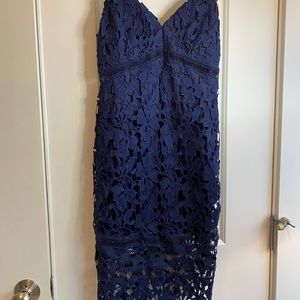 ASTR The Label Sheath Lace Dress